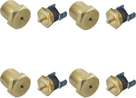 Buy American Volt Electric Fan Thermostat Switch Temp Sending Unit NPT ...