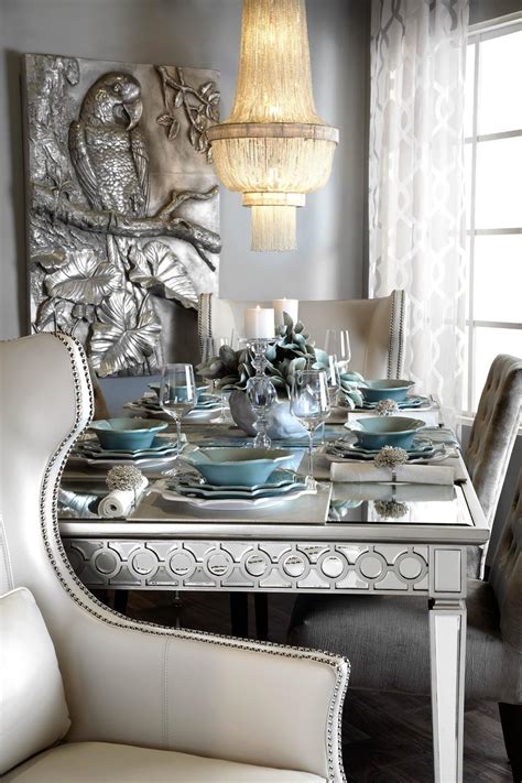 Sophie Mirrored Dining Table