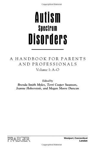 Autism Spectrum Disorders: A Handbook for Parents and Professionals ...