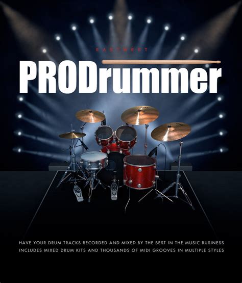 EastWest PRODRUMMER 1 - Mark "Spike" Stent: Drum Machine Plugin ...