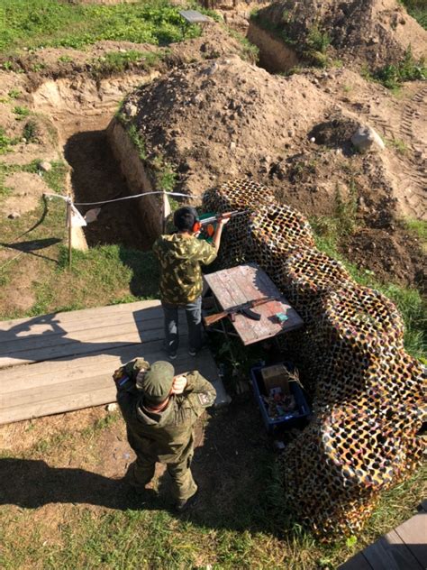 Безопасный огнестрельный боевой тир