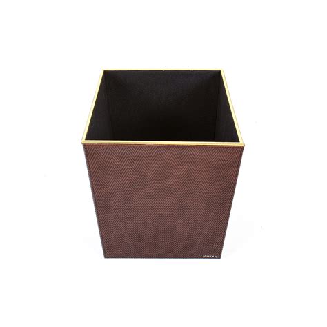 Buy ICHKAN Dustbin Hamilton Brown Online