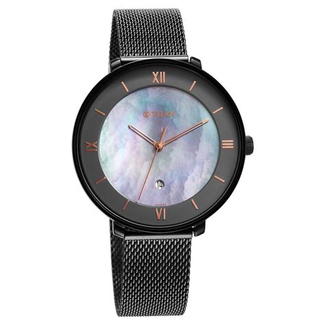 Buy Online Titan Workwear Mother Of Pearl Dial Stainless Steel Strap ...
