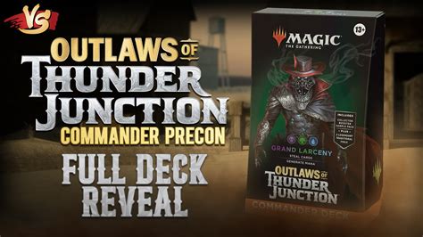 [OTC] Grand Larceny Full Deck Reveal | Outlaws of Thunder Junction ...