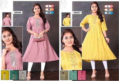 Design 92 Mmc Anarkali Kurtis – Kavya Style Plus