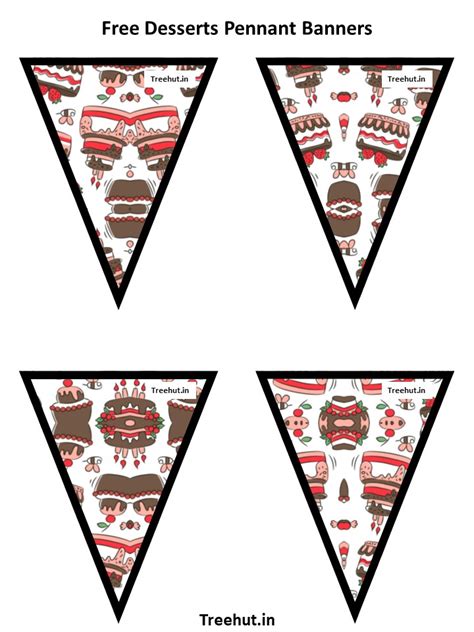 Free Desserts Bulletin Board Decorations and Craft Printables #137