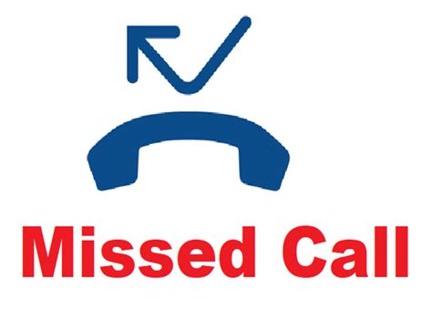 Image result for Missed Call Alert Logo