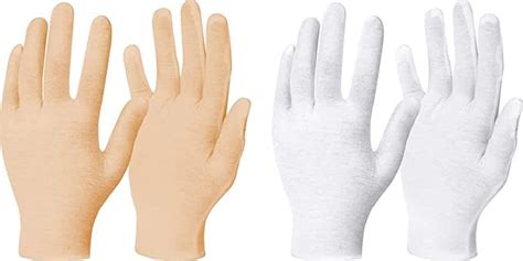 KETKAR Women's/Men's Cotton Sun burn Protection Double Layered Gloves ...