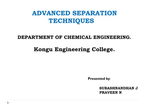 Image result for Different Types of Advanced Separation Processes