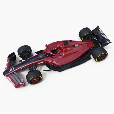 Formula 1 2022 Red Livery Rigged 3D | 3D Molier International