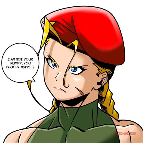 Cammy "Mommy" White by @soelmunchies on IG : StreetFighter