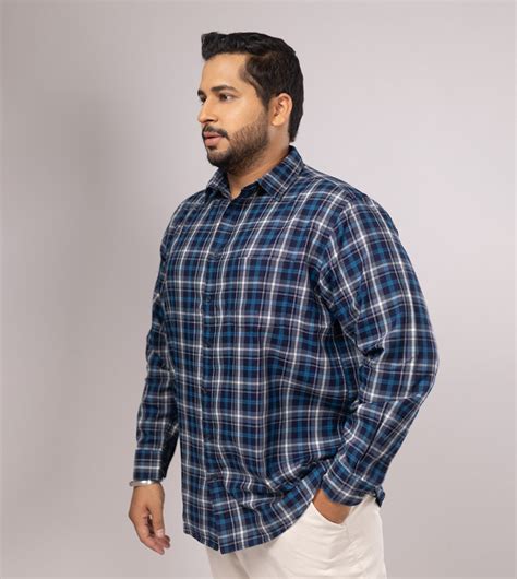 Sizeupp | Plus Size Casual Shirt For Men | 4XL - 9XL | 100% Cotton | C
