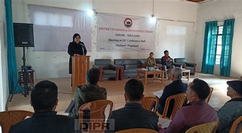 NIULAND DPDB MEETING HELD | DIPR Nagaland-Department of Information ...