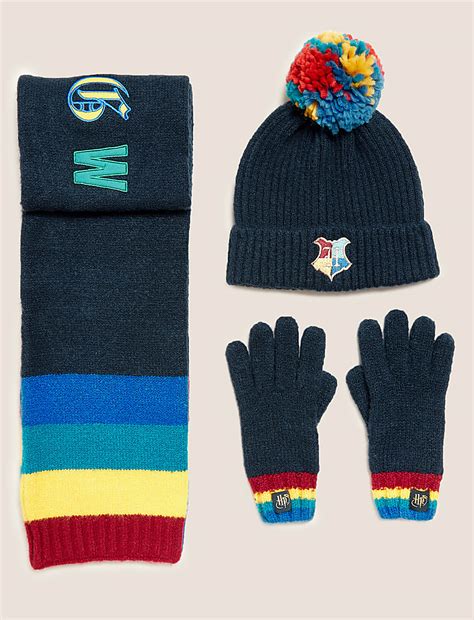 Buy Harry Potter™ Hat, Scarf & Gloves Set at Marks & Spencer