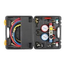 4 Way Diagnostic Manifold Gauge Set R410 R22 R134a India | Ubuy
