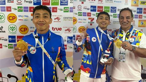 John Ivan Cruz pushes through ankle injury, unusual ending to share SEA Games vault gold with ...