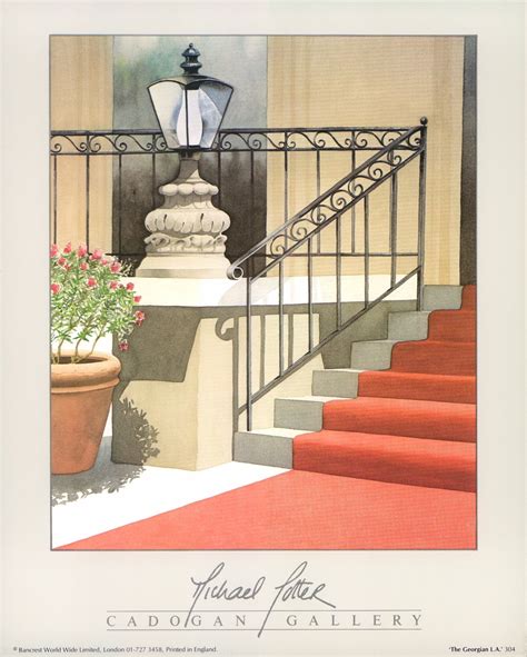 The Georgian L.A. by Michael Potter- 10 X 12 Inches (Art Print ...