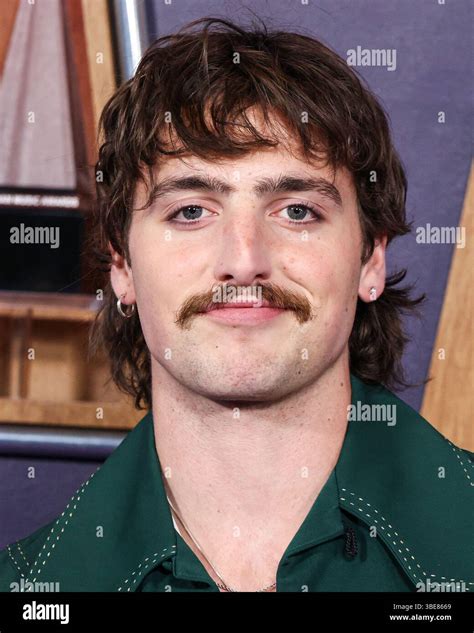 LAS VEGAS, NEVADA, USA - MAY 26: Benson Boone arrives at the 2025 ...