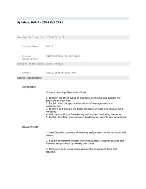 Image result for Course InfoPages