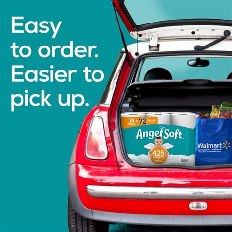 Buy Angel Soft Toilet Paper, 6 Mega Rolls = 24 Regular Rolls, 2-Ply ...