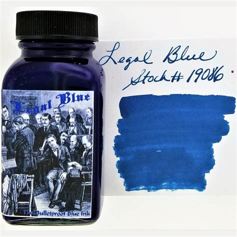Noodler's Ink Bottle (Legal Blue - 88 ML) 19086 - SCOOBOO - Noodler's