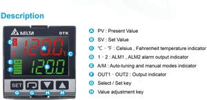 Delta DTK Series Delta Temperature Controller LCD Display Price in ...