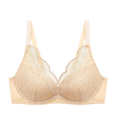 Glow Wired Push Up Deep V Bra in French Nude | Triumph Hong Kong