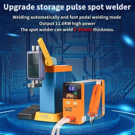 Portable Battery Spot Welder with LCD Screen Review