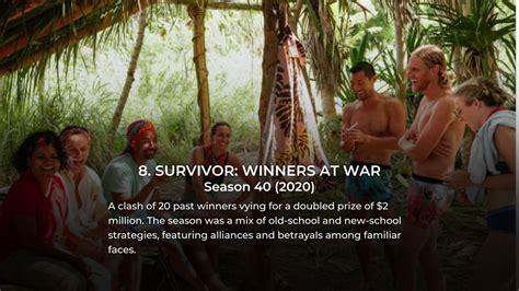 The Best Seasons Of ‘Survivor’, Ranked – PING