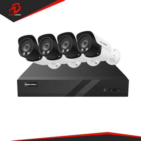 4CH H. 265 IP Camera 6MP Poe CCTV NVR Camera System Outdoor Poe NVR Kit ...