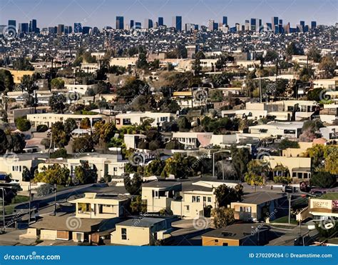 Lincoln Heights Neighborhood in Los Angeles, California USA. Stock ...