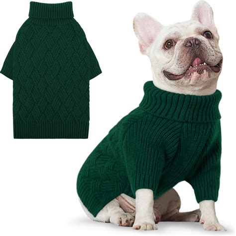 Amazon.com : AOFITEE Small Dog Sweater, XS Sweaters for Dogs, Warm Dog ...