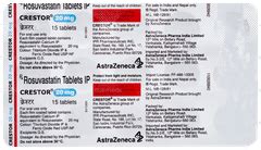 Crestor 20mg Tablet 15: Uses, Side Effects, Price & Substitutes