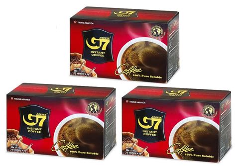 G7 Black Instant Coffee, 3-pack, 45 Servings : Amazon.in: Grocery ...