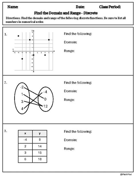 Image result for Find Range Discrete Math