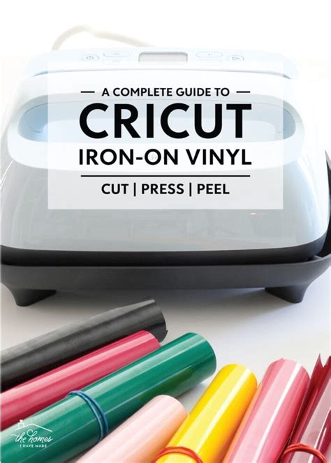Iron-On Vinyl & Your Cricut | A Complete Guide - The Homes I Have Made