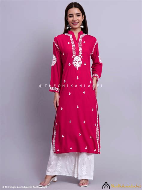 Chikankari Kurtis, Lucknow Chikan Kurta- Thechikanlabel