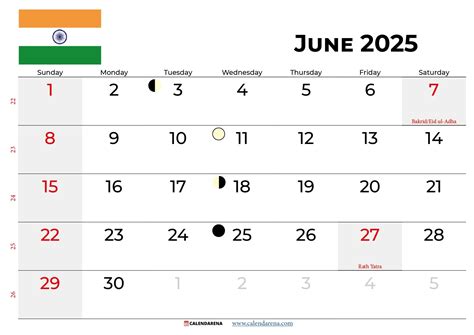 June Journey Calendar Of Events 2025 | Calendar Printable