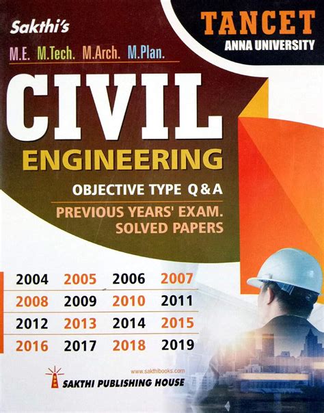 Buy TANCET Guide (ME, M.Tech., M.Arch., M.Plan) for CIVIL ENGINEERING ...