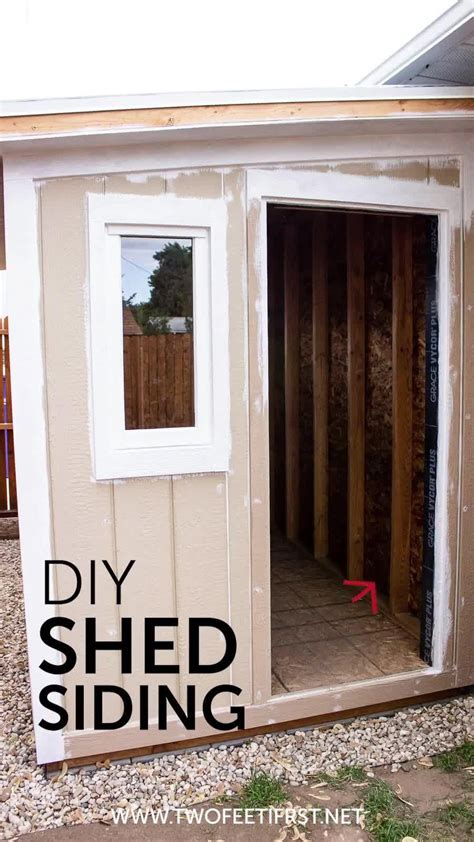Image result for How to Install Shed Cladding