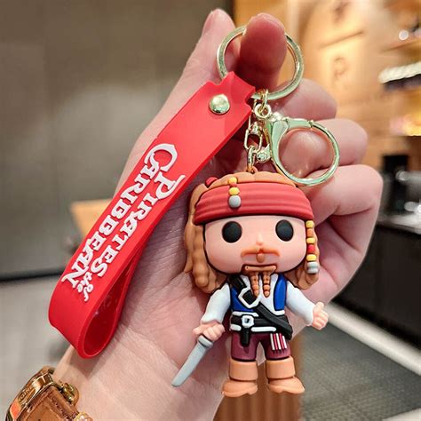 Unique Jack Sparrow 3D Keychain Online in India