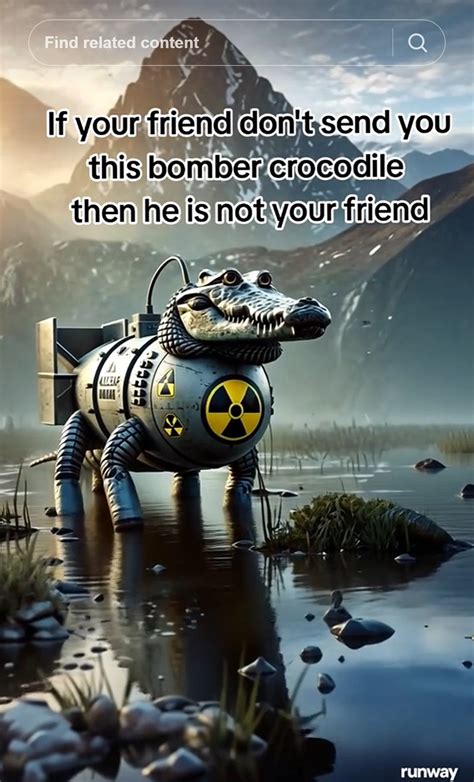 ‘Bombardino Crocodilo’ is leading a parade of absurd brainrot animal memes