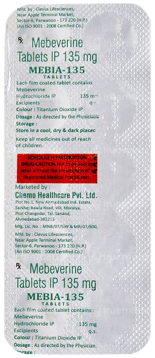 Mebia 135 MG | Order Mebia 135 MG Tablet Online at Truemeds