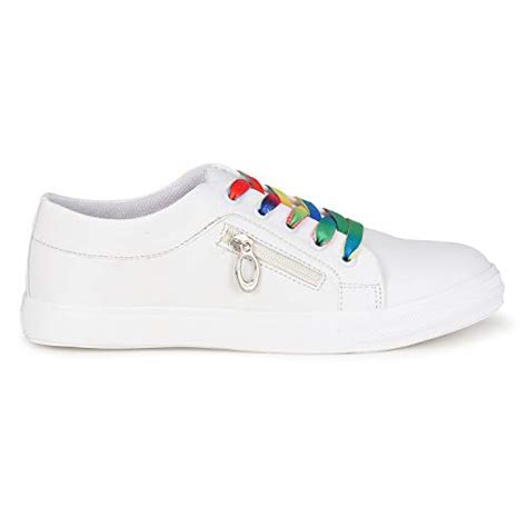 Buy Deas Synthetic Leather Casual StylishSneakers Shoes for Womens and ...