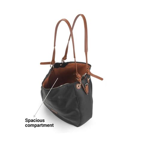 Buy Mochi Women Black Hand Bags Shoulder Bag Online | SKU: 66-601-11-10 ...