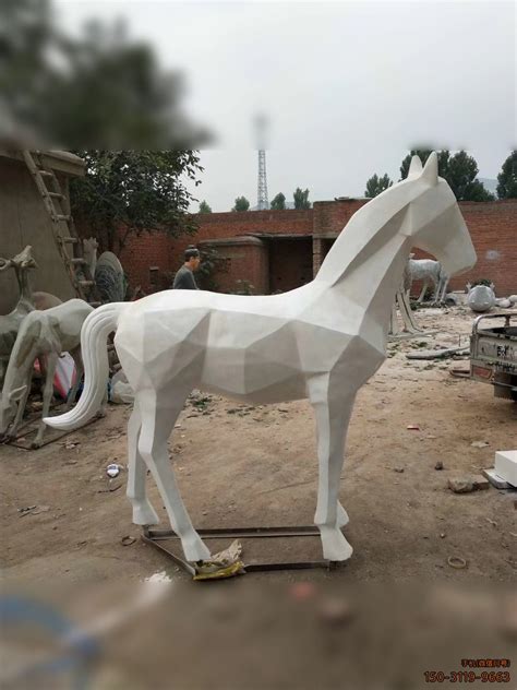玻璃钢动物马雕塑 户外园林景观摆件 来图定制|纯艺术|雕塑|满天下艺术雕塑 - 原创作品 - 站酷 (ZCOOL)