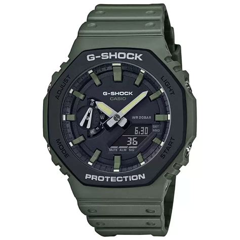 G1065 Casio G Shock Ga-2110Su-3Adr Carbon Core Guard