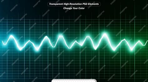Psd healthcare transparent background with heartbeat line | Premium AI ...