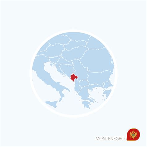 Location of Montenegro (green) in Europe (dark grey)  –  [Legend]