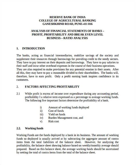 Rezultat imagine pentru Financial analysis examples